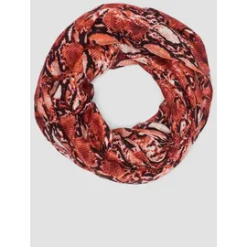 s.Oliver Loop-Schal mit All-over-Print in Schlangenoptik - 1