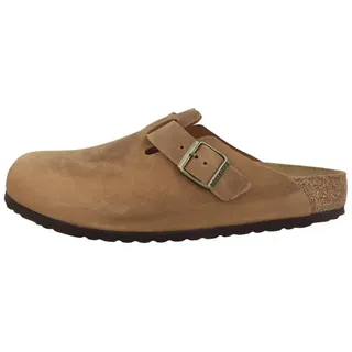Birkenstock Boston Nubukleder geölt habana 42
