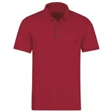 Trigema Poloshirt TRIGEMA "TRIGEMA aus Single-Jersey«, Gr. XXXL, rubin, , 20568445-XXXL