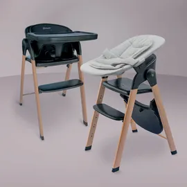 BabyGO Levels Schwarz inkl. Wippe