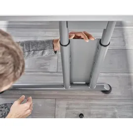 hjh OFFICE PRO Schreibtisch Z-Serie Asteiche / Graphit