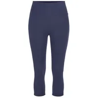 LASCANA Caprileggings kniebedeckend Blau 36/38