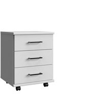 WIMEX Rollcontainer »Home Desk«, mit 3 Schubladen, 46cm breit, 58cm hoch weiß
