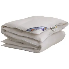 VitaSchlaf Vitaschlaf® CANADA SCHNEEGÄNSE W6 - EXTRA WARM 100% Gänseflaum- DAUNENDECKE Germany since1947 - 135x200 - Weiß