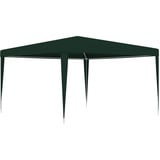 HOMIUSE Profi-Partyzelt Grün 90 g/m2 Pavillon Faltpavillon Pavillion Grillpavillon Verkaufsstand Gartenpavillon Gartenlaube Party Zelt Groß Faltzelt Pavillion Klappbar Grill Pavillions 4x4 m