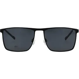 Eschenbach Sonnenbrille TITANFLEX "Modell 824135", Herren, schwarz, matt, Sonnenbrillen Sonnenbrille, Form Karree/Soft, Logoschriftzug auf Bügel, Titanflexfassung