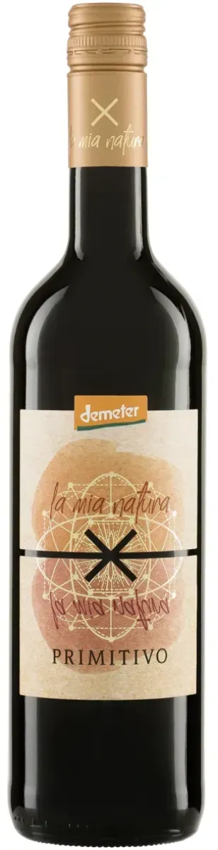 X La Mia Natura Primitivo Rotwein Demeter/Bio/Vegan trocken 0,75 l | 2022