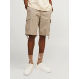 JACK & JONES Cargoshorts JPSTCOLE BARKLEY JJCARGO Relaxed Fit Beige | XXL