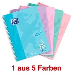 OXFORD Collegeblock TOUCH kariert mit Rand DIN A4 mit Rand