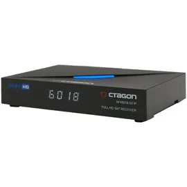 Octagon SFX6018 S2+IP - H.265 HEVC 1x DVB-S2 HD E2 Linux Smart Sat Receiver mit Aufnahmefunktion, 300Mbit/s WLAN Stick