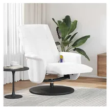 vidaXL Massage Relaxsessel Kunstleder 71 x 90 x 105 cm Weiß