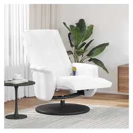 vidaXL Massage Relaxsessel Kunstleder 71 x 90 x 105 cm Weiß
