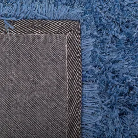 Beliani Teppich Blau 140 x 200 cm