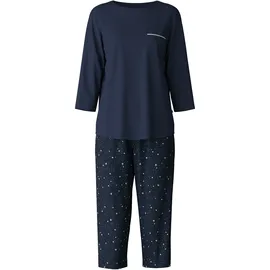 CALIDA Sweet Dreams Pyjama Blau 40/42