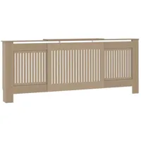 vidaXL MDF Heizkörperverkleidung 205 cm