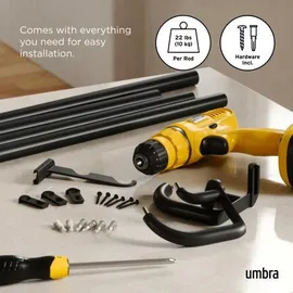 Umbra Twilight DBL 34 ROD 76-213 BLACK