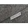 W.Schillig Couch Leder 2-Sitzer Grau