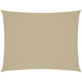 vidaXL Sonnensegel Rechteckig 3 x 6 m Beige
