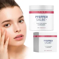 Pfeffersalbe Plus, Aktiv Pfeffersalbe zum Bräunen, Reichhaltige Salbe mit Plus Collagen & Arganöl, Hautreparatur Pfeffer Salbe, Pfeffer Reichhaltige Salbe, Gesichtscreme für alle Hauttypen (100g)