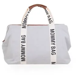 CHILDHOME Wickeltasche Mommy Bag Signatur Canvas offwhite