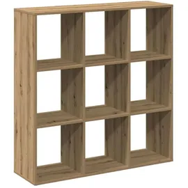 vidaXL Raumteiler 102 x 29 x 103,5 cm Artisan-Eiche