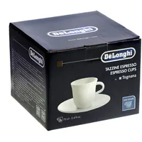 De'Longhi DeLonghi Espresso Porzellantassen-Set, 2-tlg. DLSC308