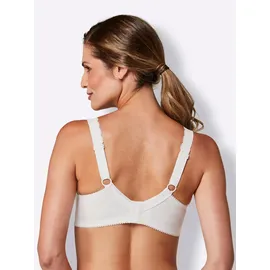 MISS MARY OF SWEDEN Miss Mary Cotton Comfort Underwired Bra BH weiß, B, 100, Damen,