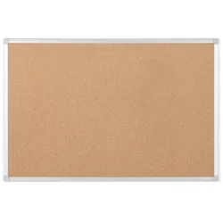 Bi-Office umweltfreundliche Korktafel Earth, Pinnwand, mit Aluminiumrahmen, 180 x 90 cm