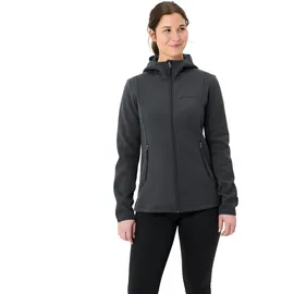 Vaude Damen Idris Fleece Hoodie Jacke (Größe XS, schwarz)