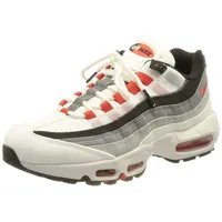 Nike Herren Air Max 95 Qs Sneaker, Summit White/Chile R, 35.5 EU