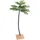 vidaXL Künstliche Palme mit 96 LEDs Warmweiß 180 cm