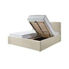 Z2 Polsterbett - beige , Maße (cm): B: 193 H: 110