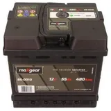 Starterbatterie 12V 55Ah 480A MAXGEAR L1 Batterie für Auto LKW