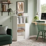 SoBuy Bücherregal 72 x 110 x 30 cm Weiß
