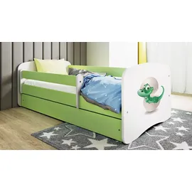 raumhirsch furniture Kinderbett 80 x 180 cm Holzwerkstoff grün