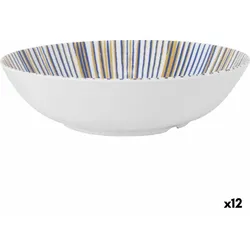 Salatschüssel La Mediterránea Irys Melamine 25 x 6,5 cm (12 Stück)