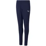 Puma Teamrise Poly Jogginghose Peacoat/Puma White 164