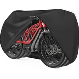 Zettum Fahrradabdeckung für 3 Fahrräder - Fahrradgarage für die Aufbewahrung im Freien Wasserdichtes Outdoor & Heavy Duty, 600D PU Beschichtung Fahrrad Regenschutz für 3 Fahrräder
