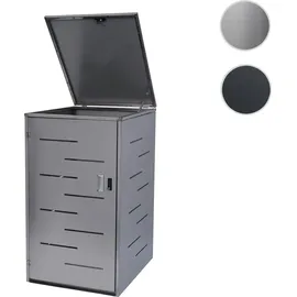 Mendler Mülltonnenverkleidung HWC-E83 116 x 71 x 98 cm grau