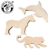 Corvus A600718 - Kids at Work, Linden-Holzrohling 3er Mini-Set