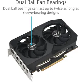 Asus Radeon RX 7600 Asus Dual 8 GB GDDR6