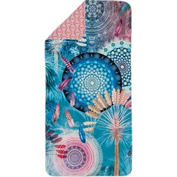 hip Strandtuch »Kanya«, (1 St., Strandtuch 75 x 180 cm), Mikrofaser, 75x180, Schnelltrocknend, Reisen, Sport, Yoga, Wendeoptik hip multi-bunt B/L: 75 cm x 180 cm