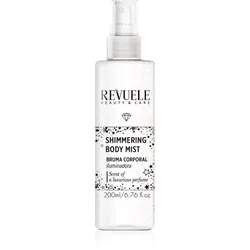 Revuele Shimmering Body Mist aufhellender Nebel für den Körper Farbton Silver 200 ml