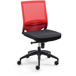 Mayer Sitzmöbel, Drehstuhl 2475, Rot/Schwarz, 2475_03_ROG