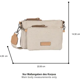 Tom Tailor Jamila Umhängetasche Synthetik White