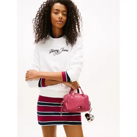 Tommy Hilfiger TJW CITY TRUNK CROSSOVER Umhängetasche Kunstleder Pink