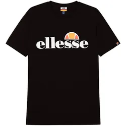 T-Shirt ELLESSE "T-Shirt SL PRADO TEE 1er Pack", Herren, Gr. XL, schwarz, Obermaterial: 100% Baumwolle CO., Kurzarm, Shirts