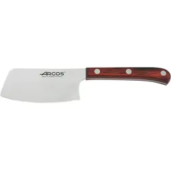 Arcos Table Messer - Steakmesser Tafelmesser - Klinge Nitrum Edelstahl 90 mm - HandGriff Pack-Holz Farbe Braun
