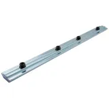 KLAK Profil KLAK 30 - Verbinder Streckenverbinder 180mm Nut 8 für Aluprofil 30-er (1-St) silberfarben