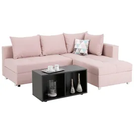 Home Affaire Ecksofa »Italia L-Form« mit Bettfunktion, mit Federkern Home affaire